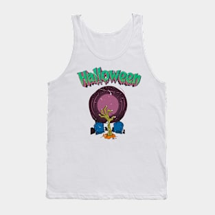 halloween alive hand Tank Top